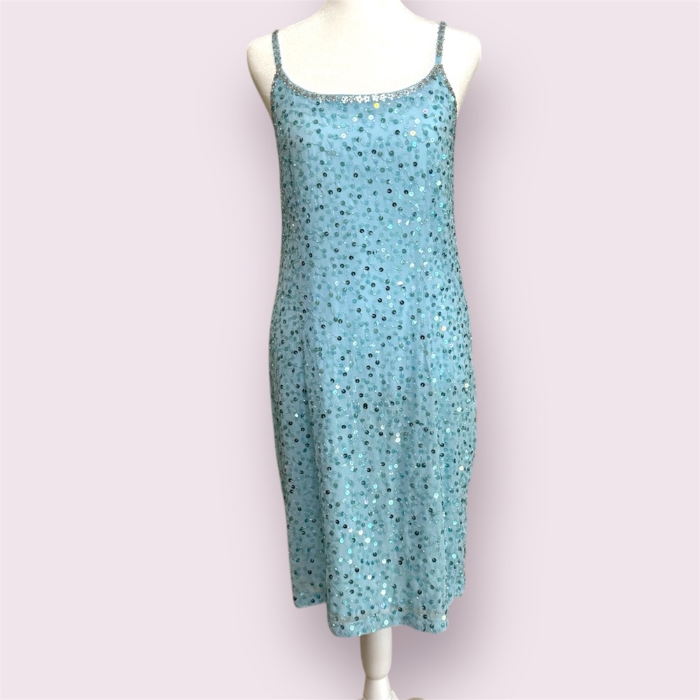 90s/Y2K Sequin Formal Dress